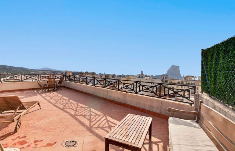 1 Slaapkamer Penthouse in Calpe met Privé Dakterras