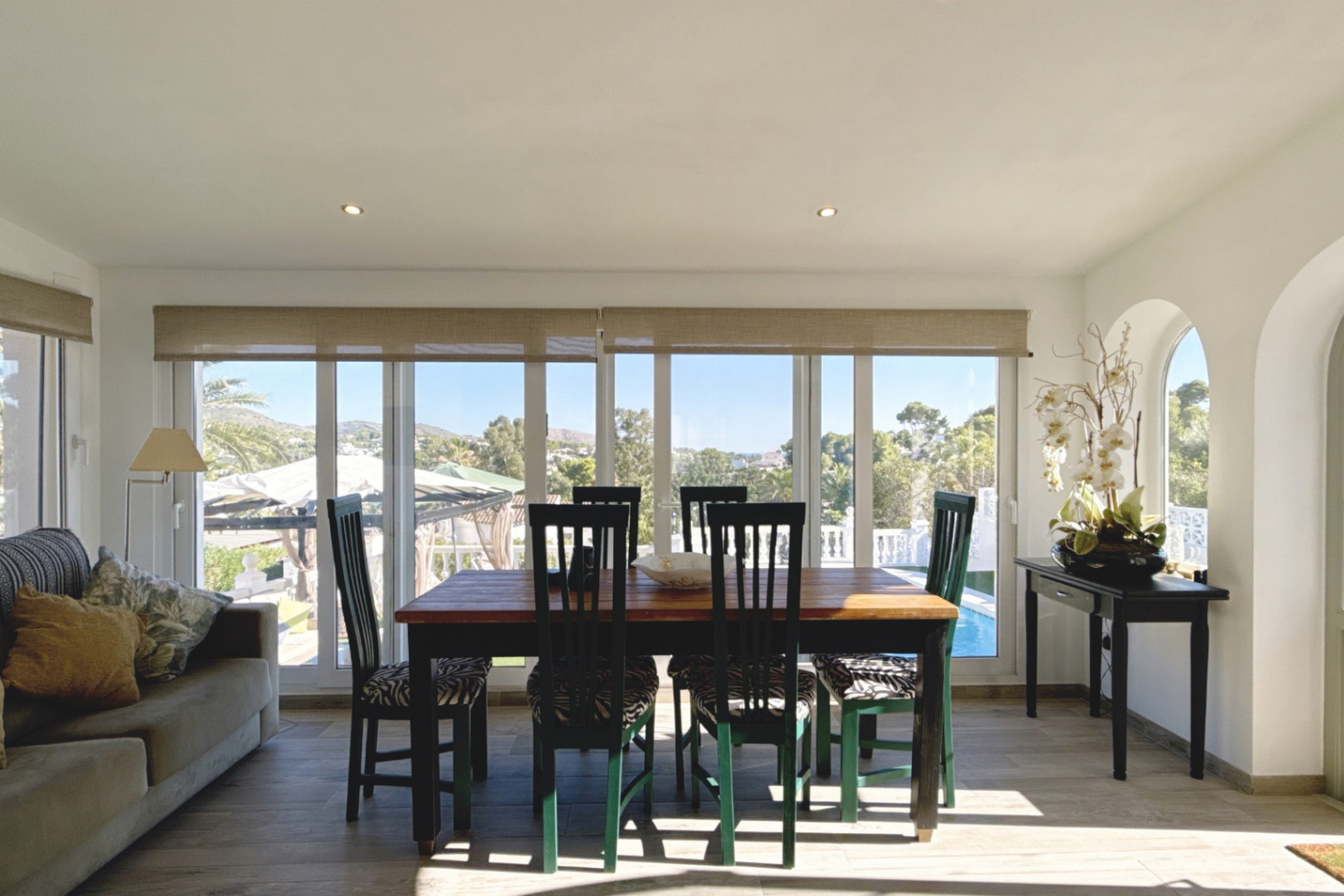 3-Zimmer-Villa in Moraira mit offenem Blick