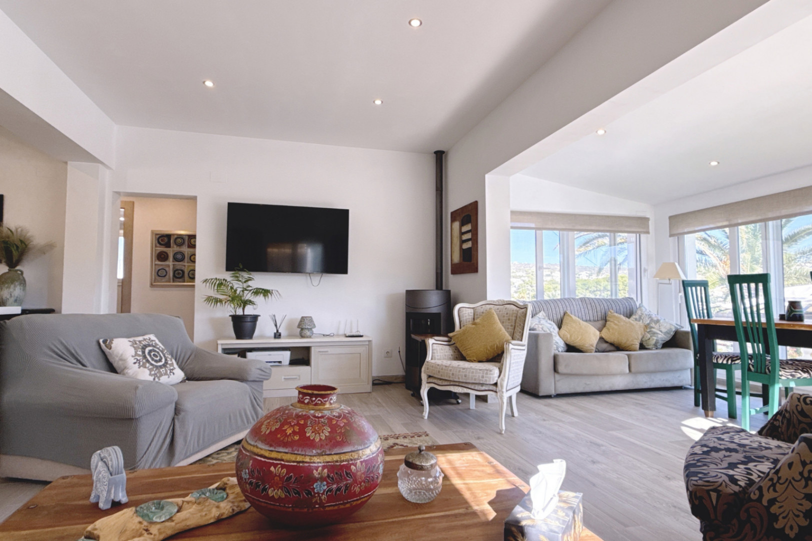 3-Zimmer-Villa in Moraira mit offenem Blick