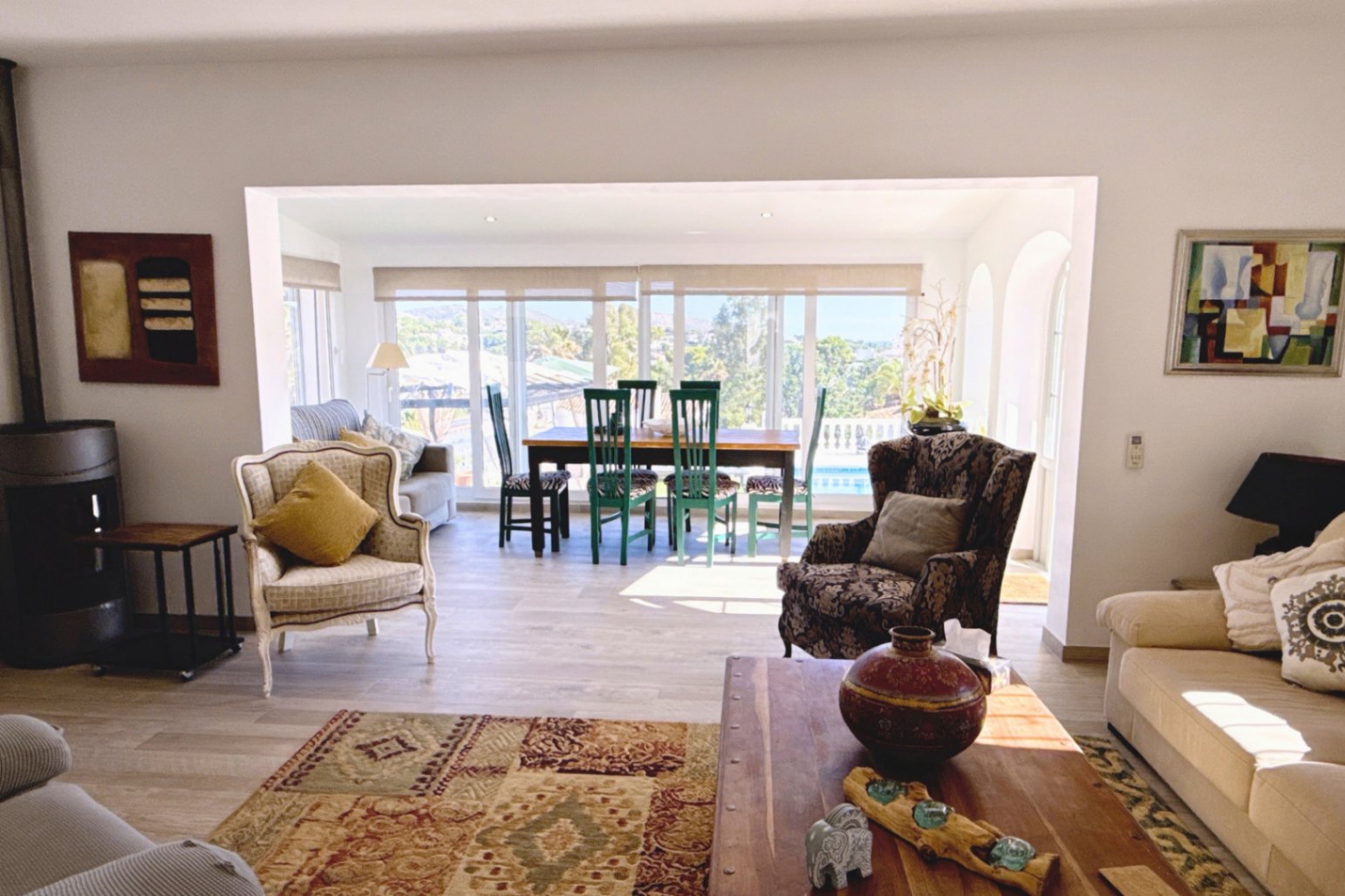 3-Zimmer-Villa in Moraira mit offenem Blick