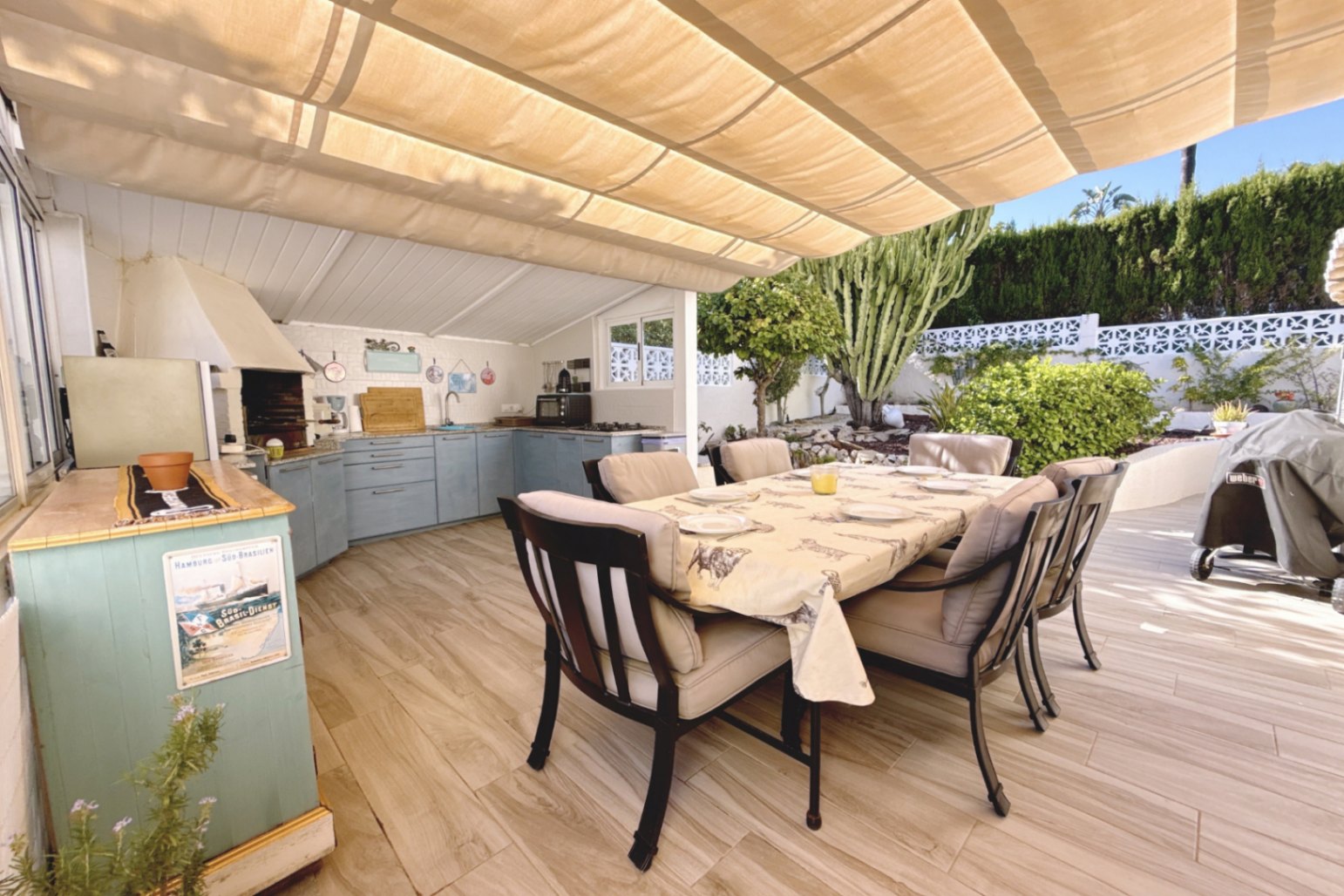 3-Zimmer-Villa in Moraira mit offenem Blick