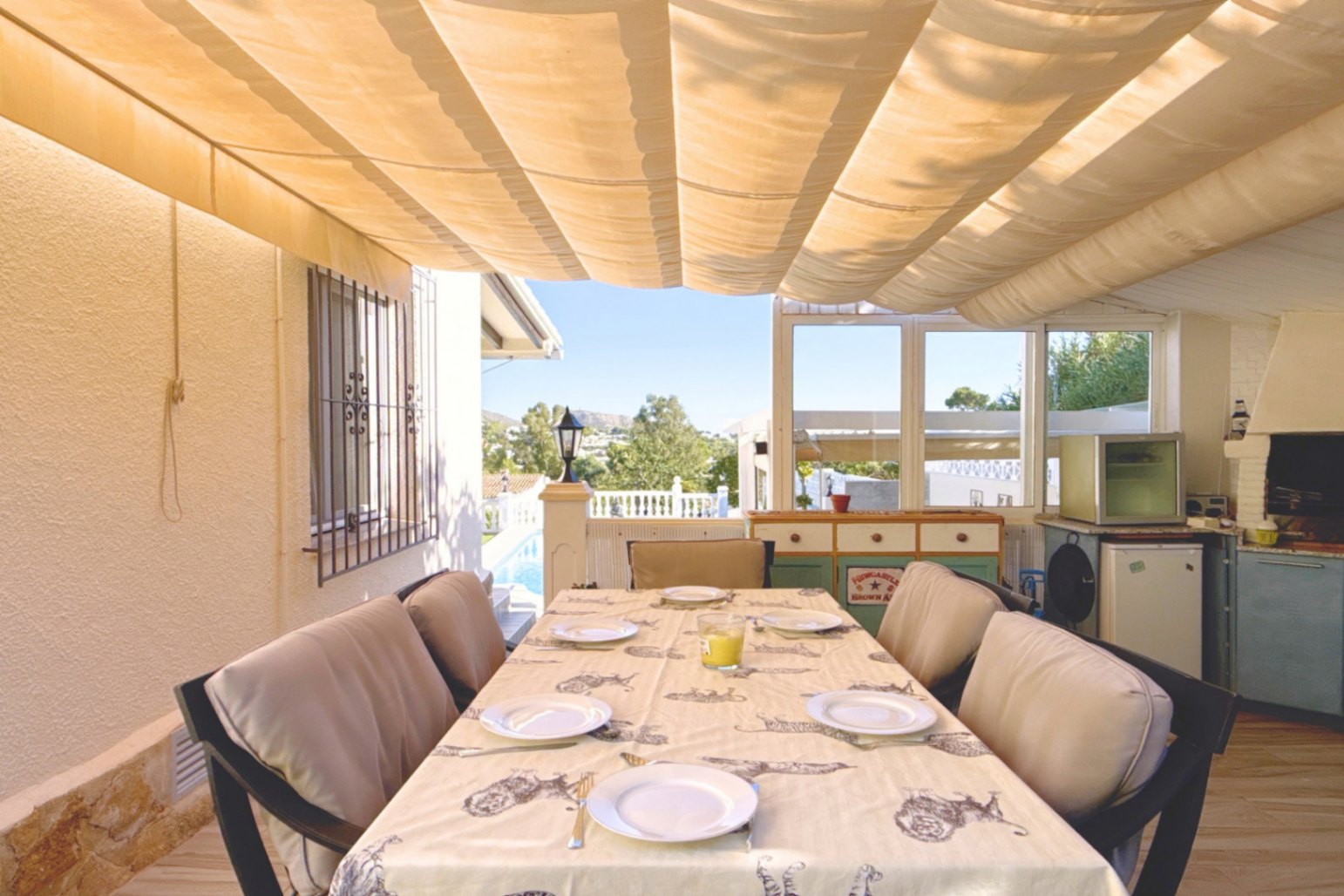 3-Zimmer-Villa in Moraira mit offenem Blick