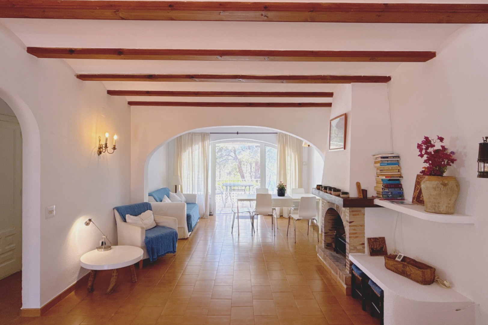 2-Zimmer-Bungalow in Moraira mit Gemeinschaftspool