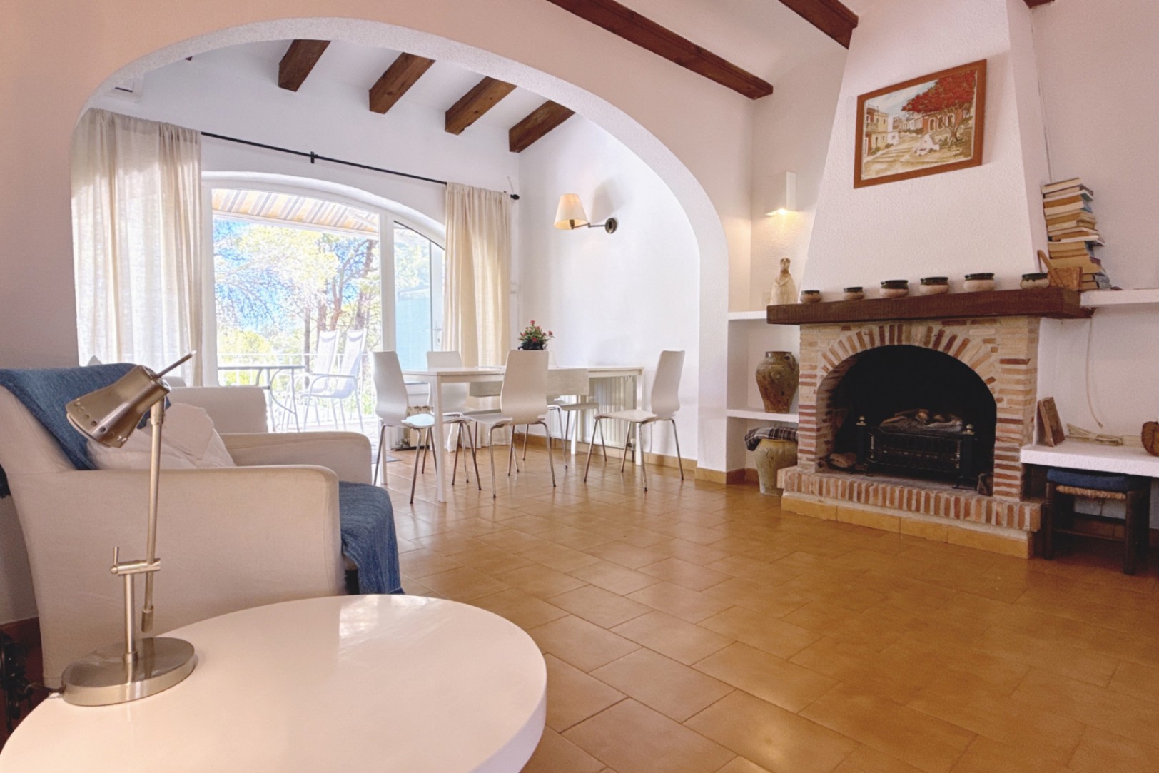 2-Zimmer-Bungalow in Moraira mit Gemeinschaftspool