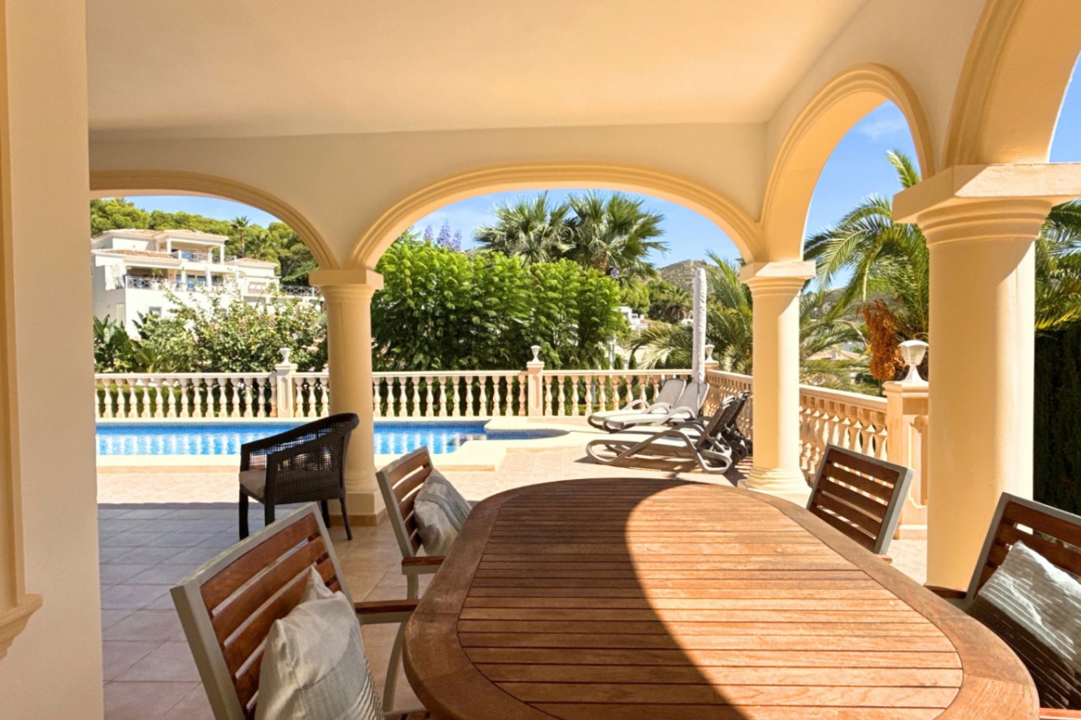 3 Schlafzimmer Villa in Moraira mit beheiztem Pool