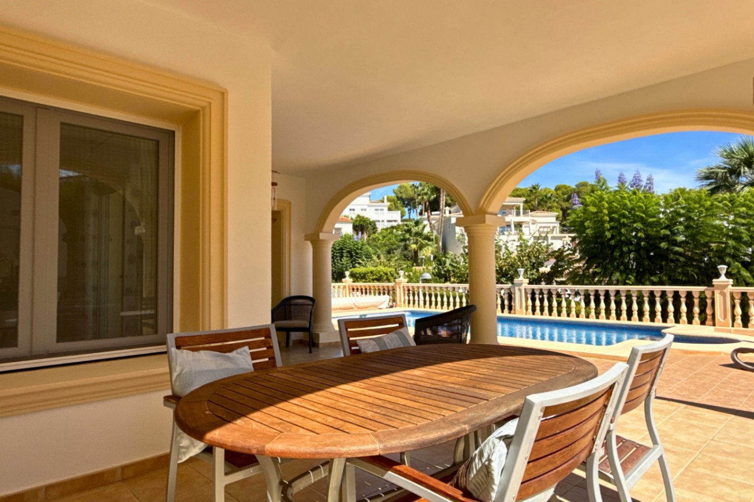 3 Schlafzimmer Villa in Moraira mit beheiztem Pool