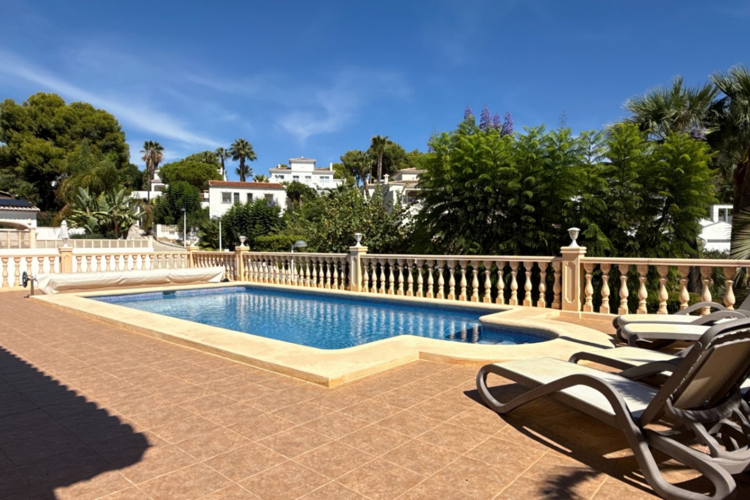 3 Schlafzimmer Villa in Moraira mit beheiztem Pool