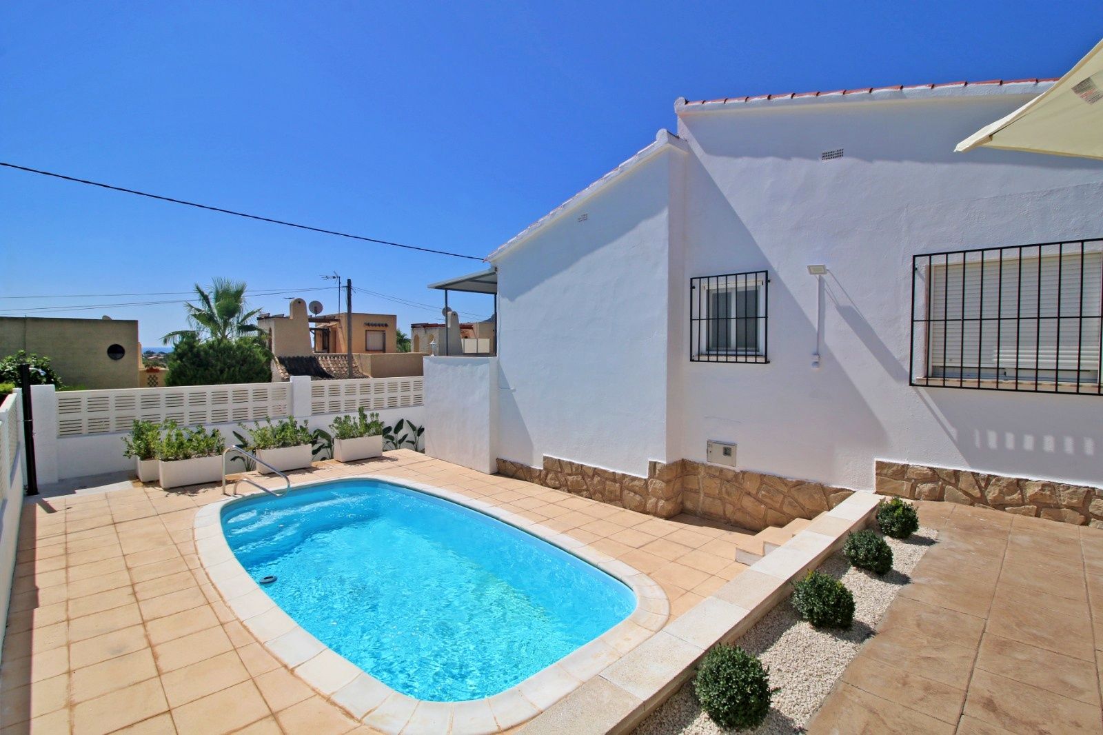 2 Bedroom Detached House in Calpe with Private Pool