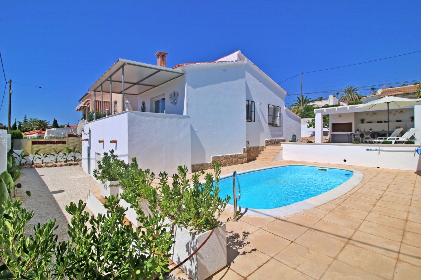 2 Bedroom Detached House in Calpe with Private Pool