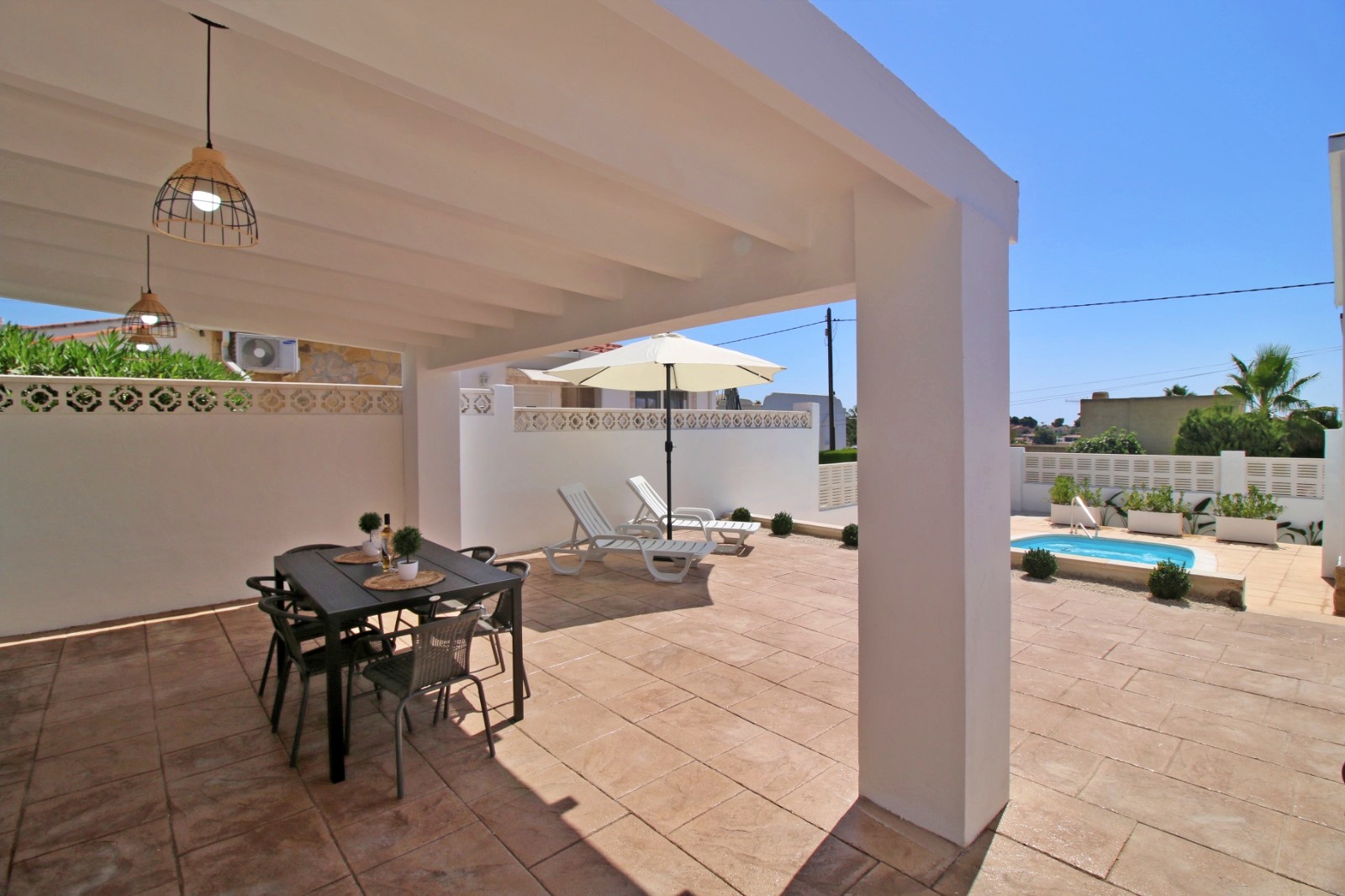 2 Bedroom Detached House in Calpe with Private Pool
