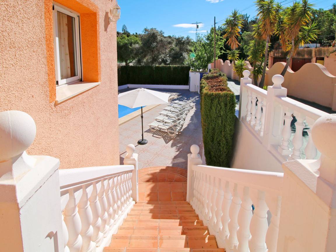 6 Bedroom Detached Villa in Calpe with Private Pool