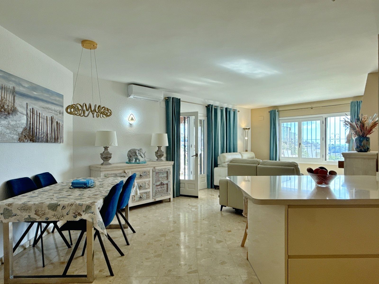 3-Bedroom Townhouse for Sale in Sol Park, Moraira with Sea Views