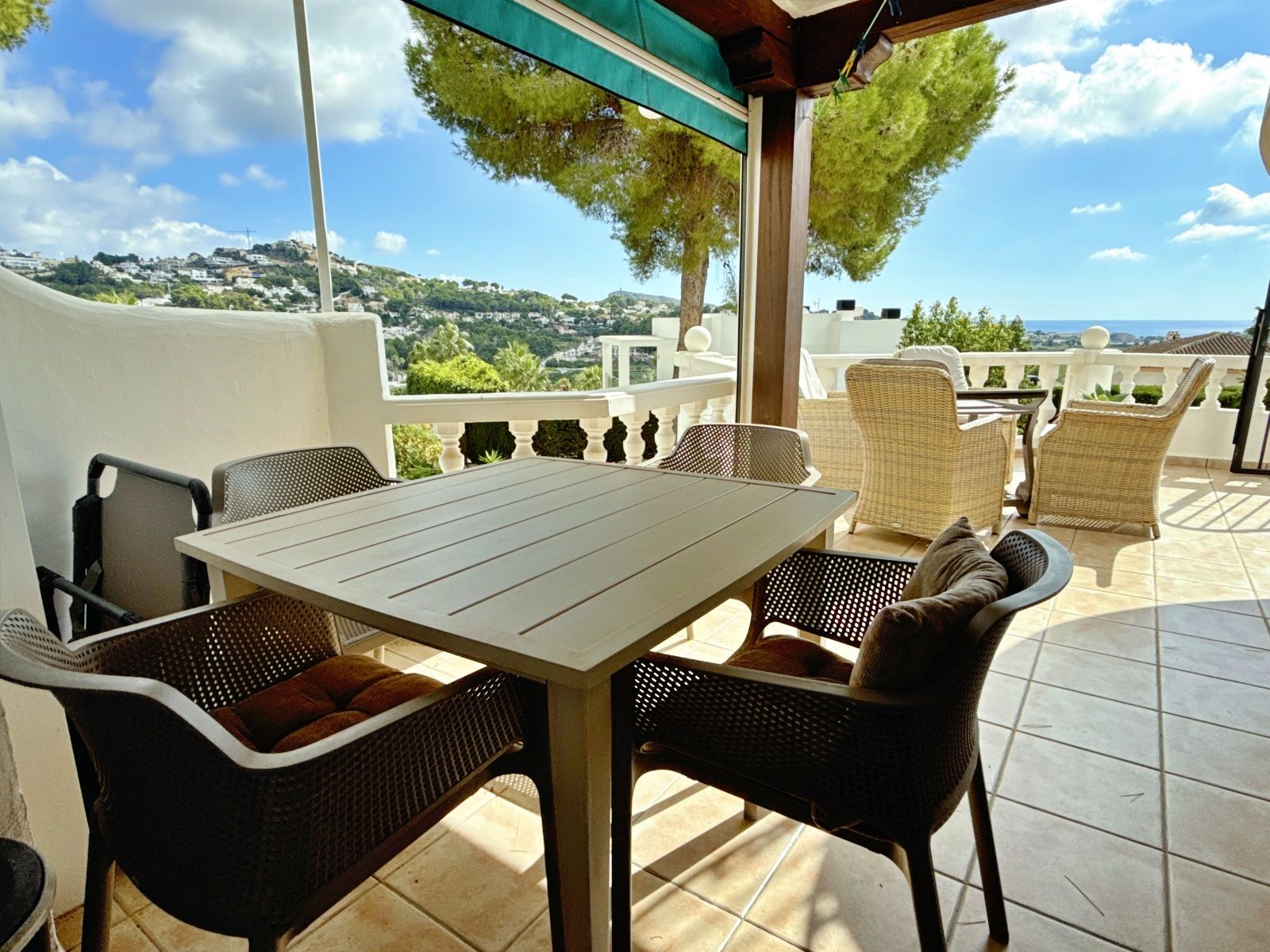 3-Bedroom Townhouse for Sale in Sol Park, Moraira with Sea Views