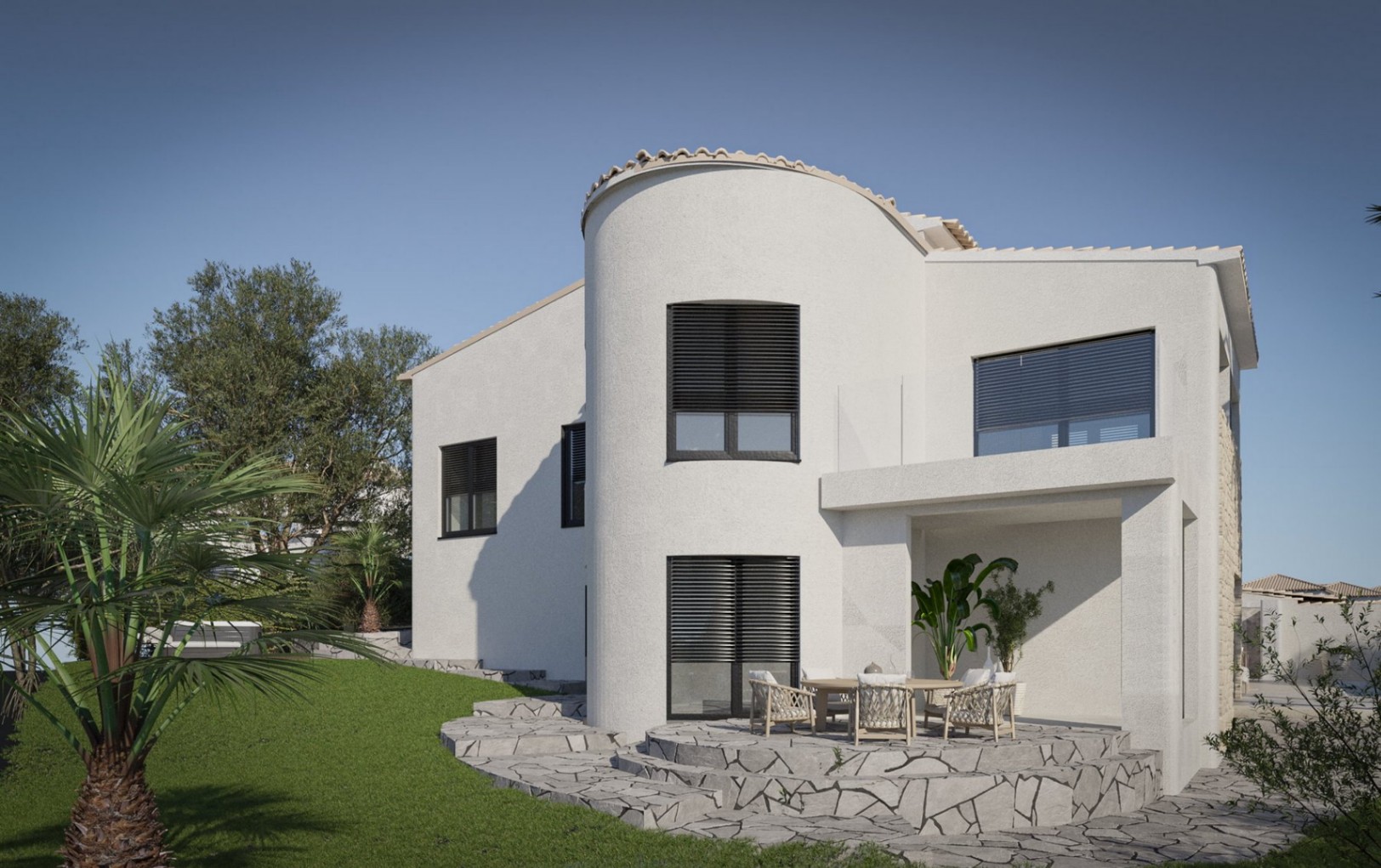 Moderne, luxe villa te koop in Cumbre del Sol, Benitachell.