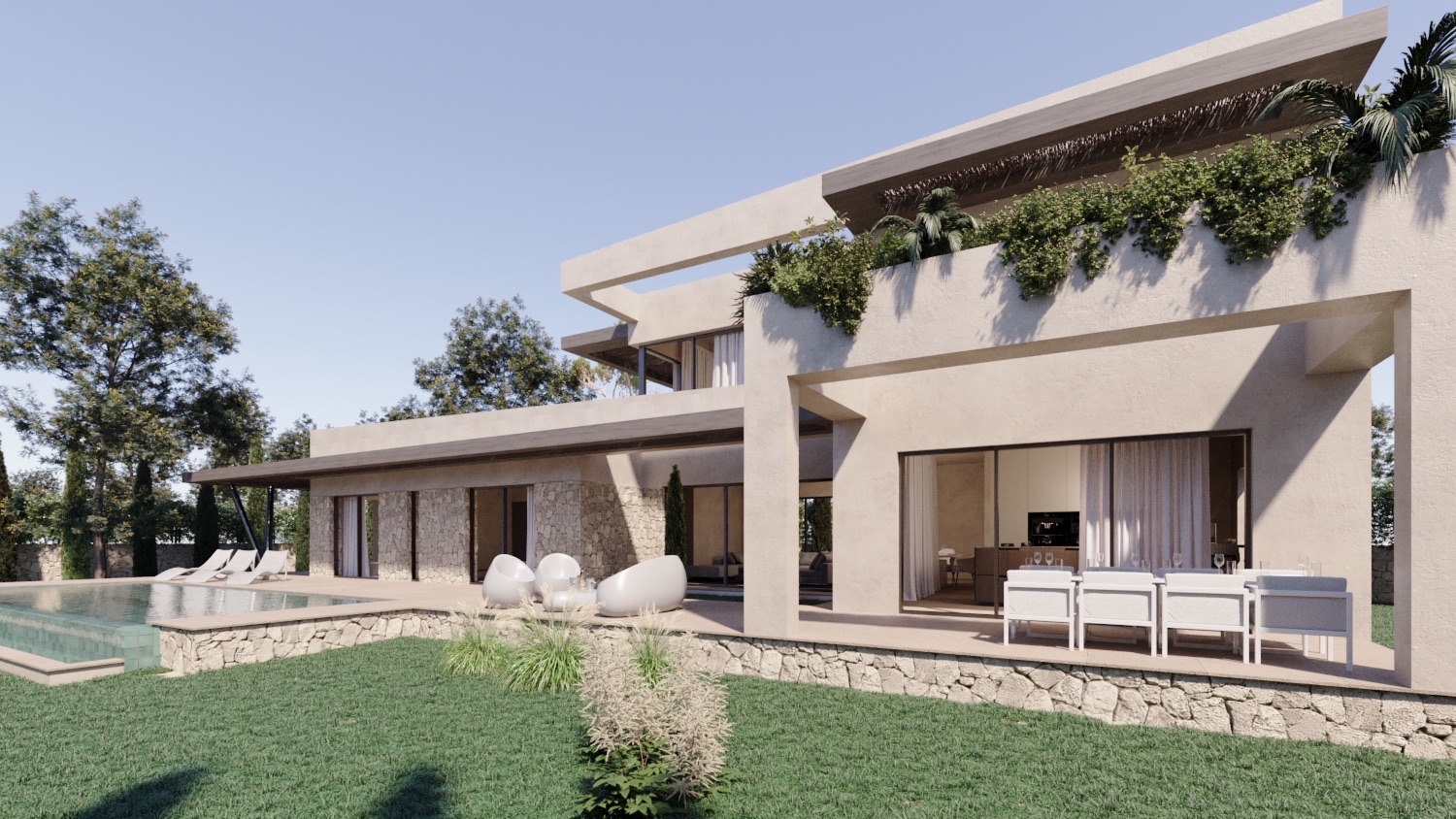 Villa for sale with 4 bedrooms and private pool in Jávea.