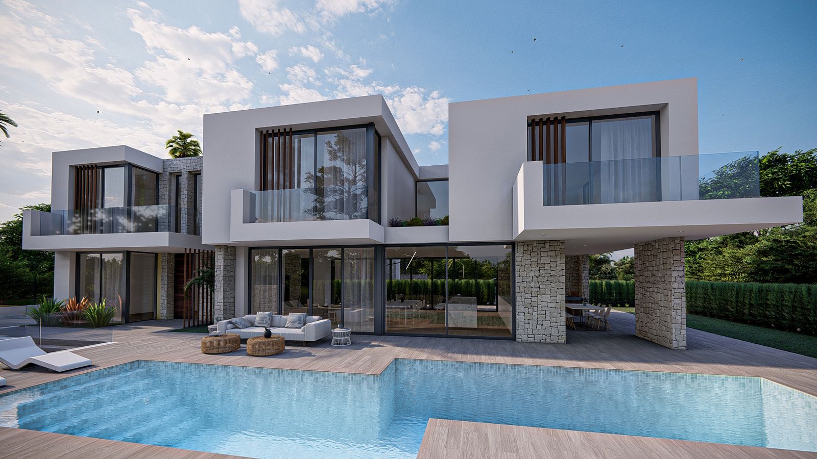 Luxurious Modern Villa with Open Views