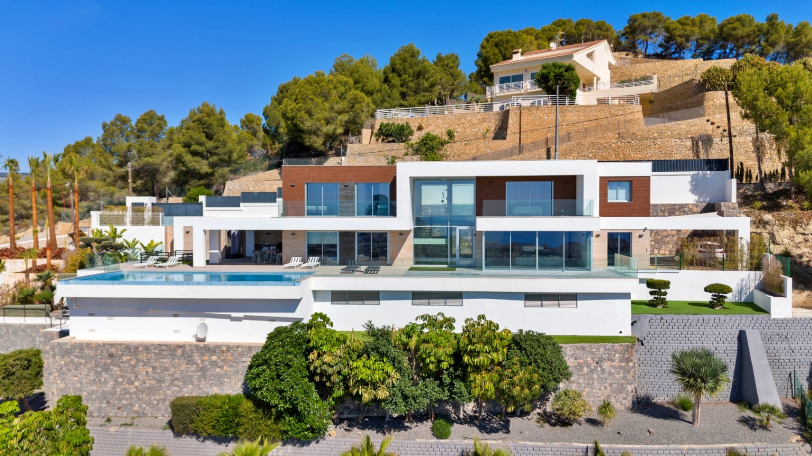 Luxury modern villa for sale in Calpe with panoramic views 