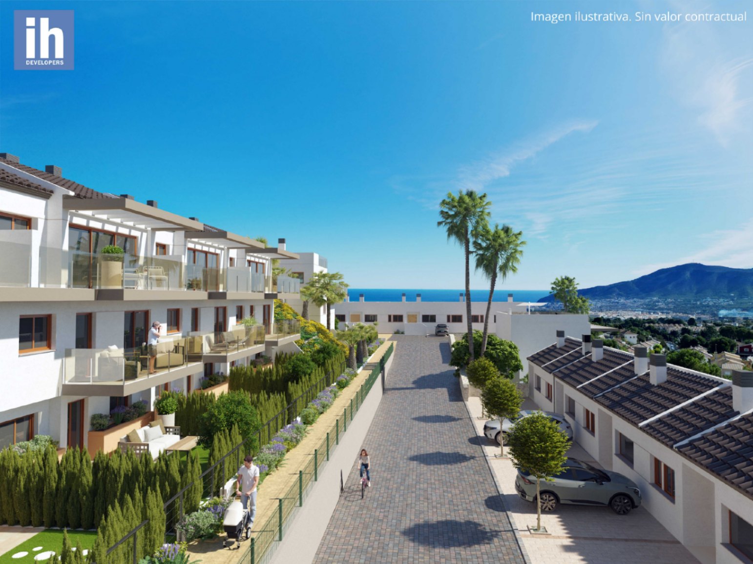 New project under construction of 4-bedroom semi-detached homes in La Nucia