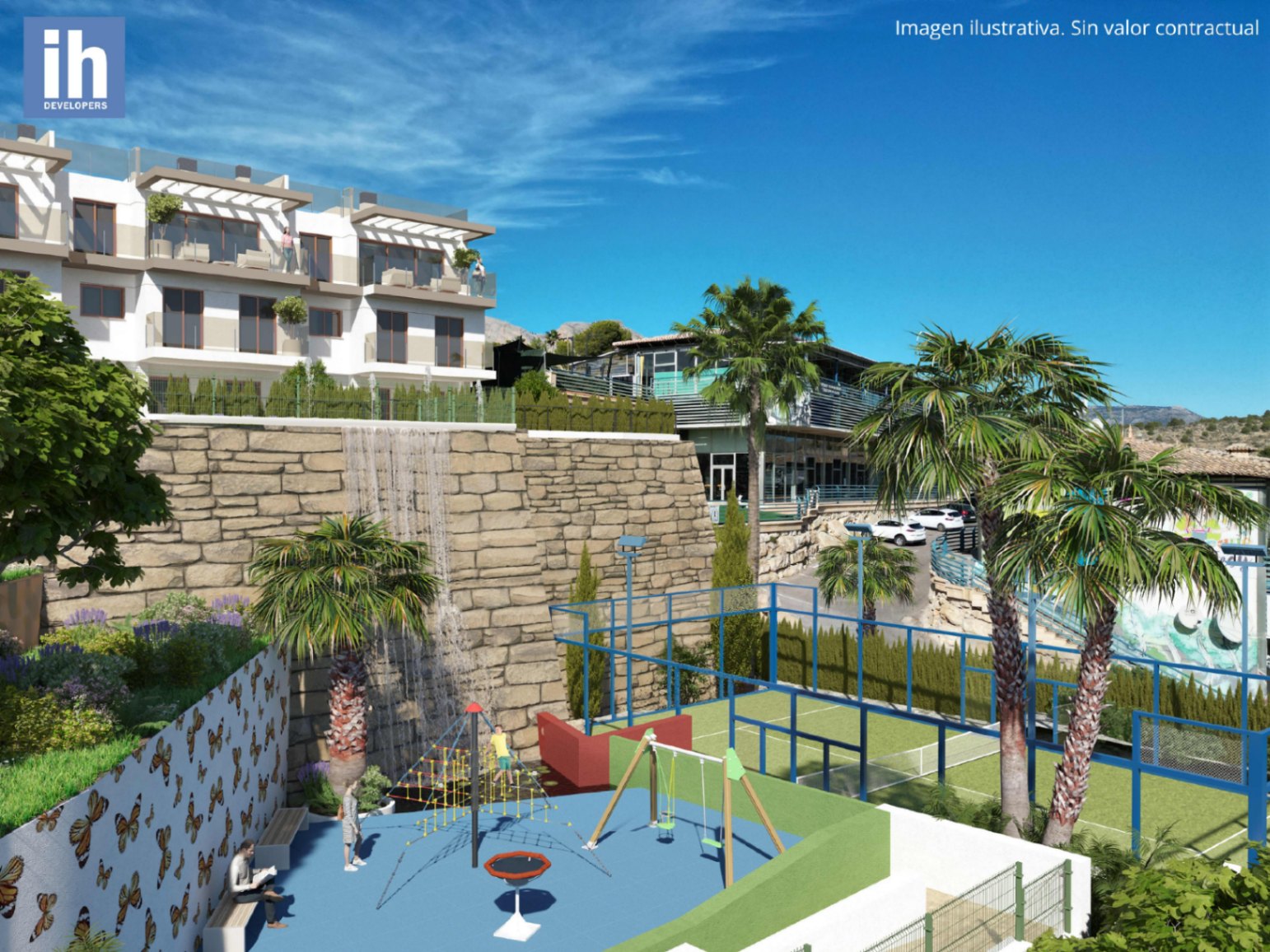 New project under construction of 4-bedroom semi-detached homes in La Nucia