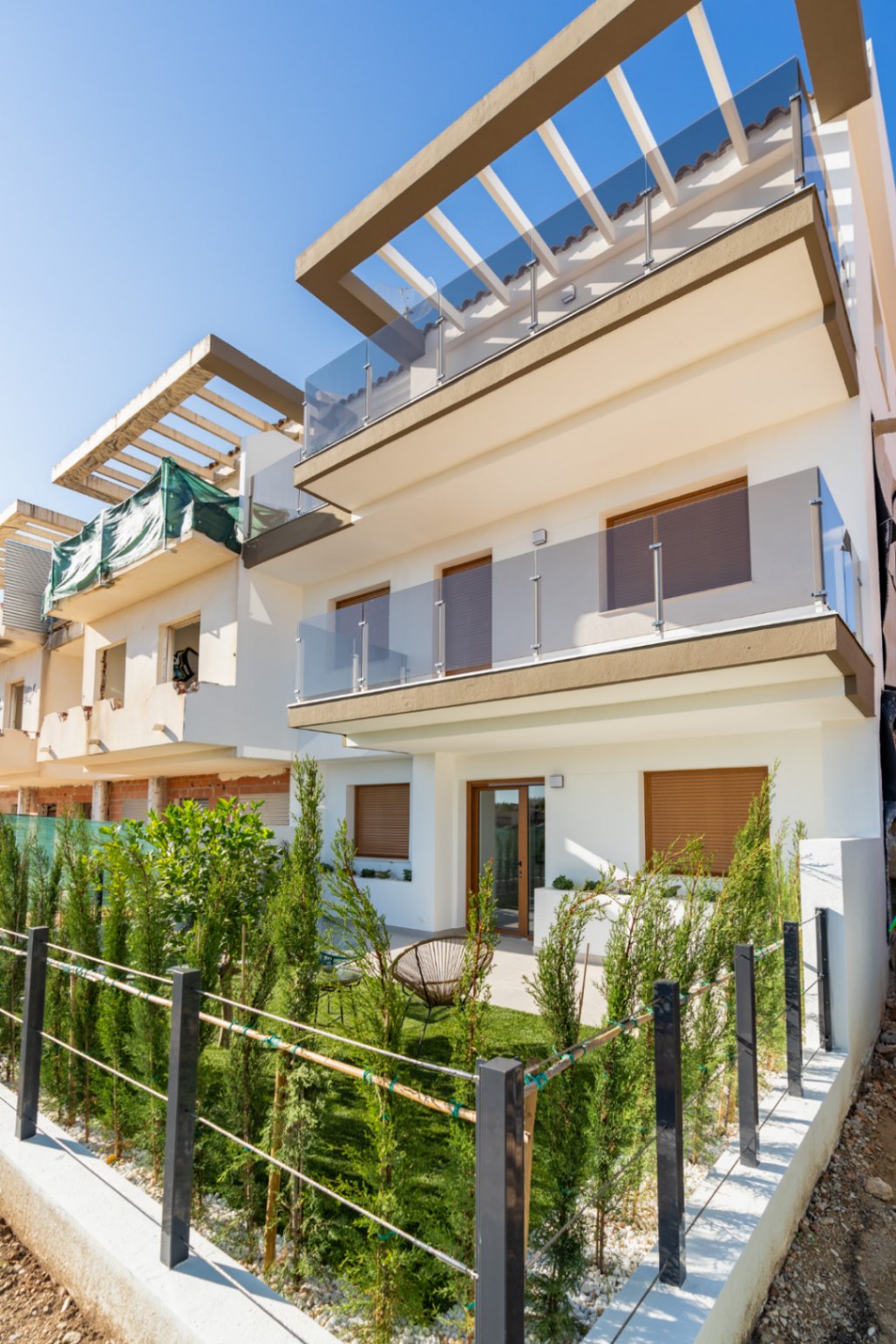 New project under construction of 4-bedroom semi-detached homes in La Nucia