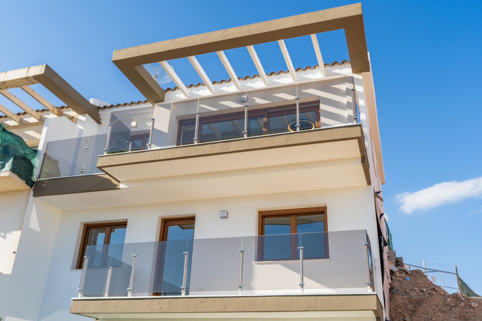 New project under construction of 4-bedroom semi-detached homes in La Nucia
