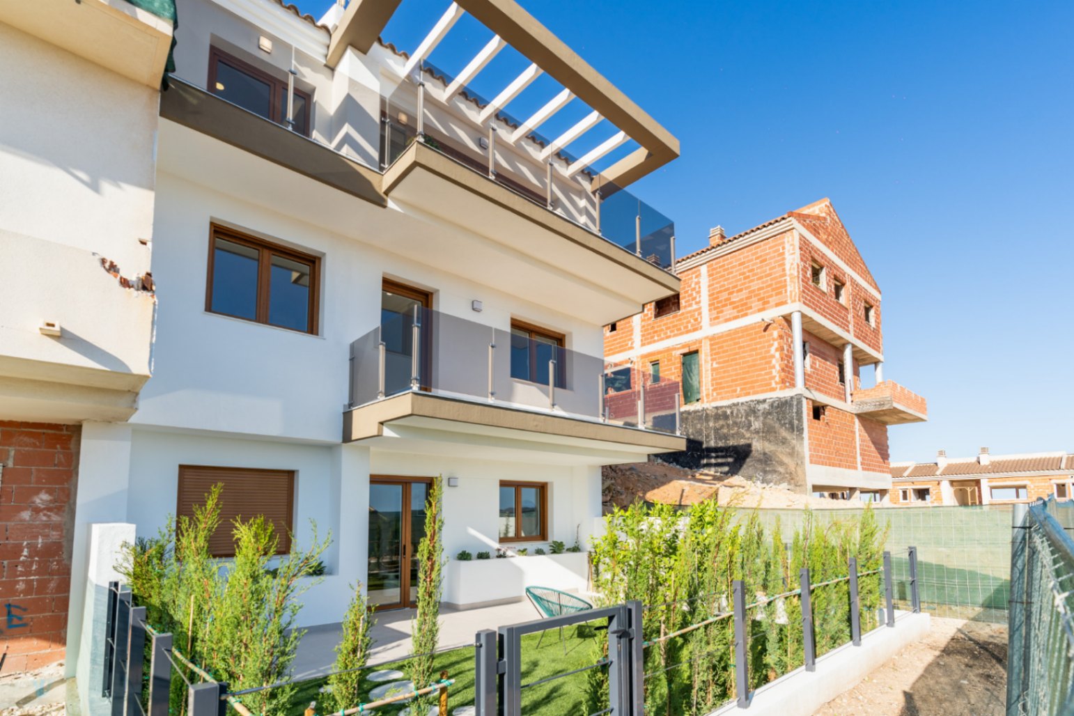 New project under construction of 4-bedroom semi-detached homes in La Nucia
