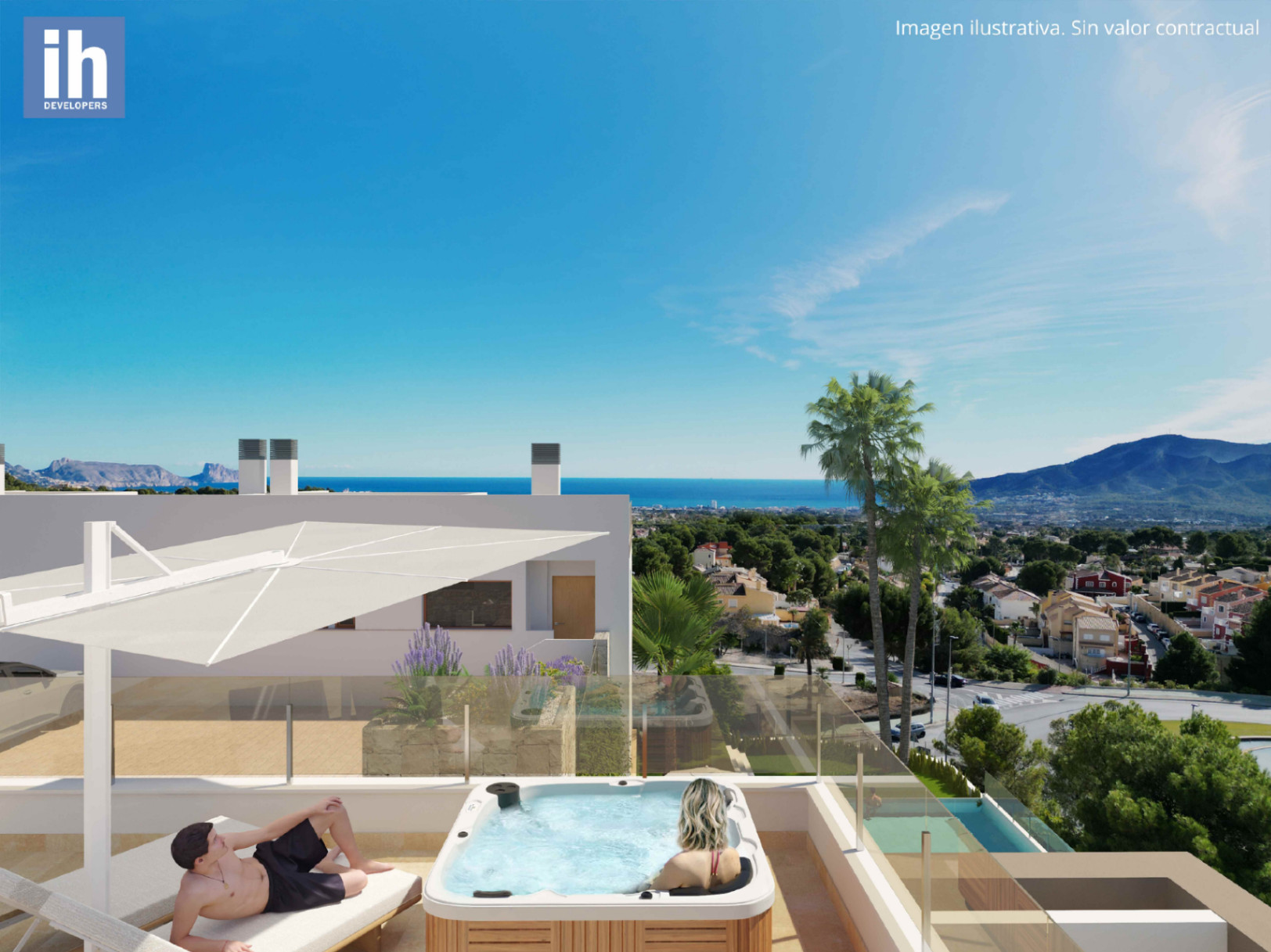 New project under construction of 4-bedroom semi-detached homes in La Nucia