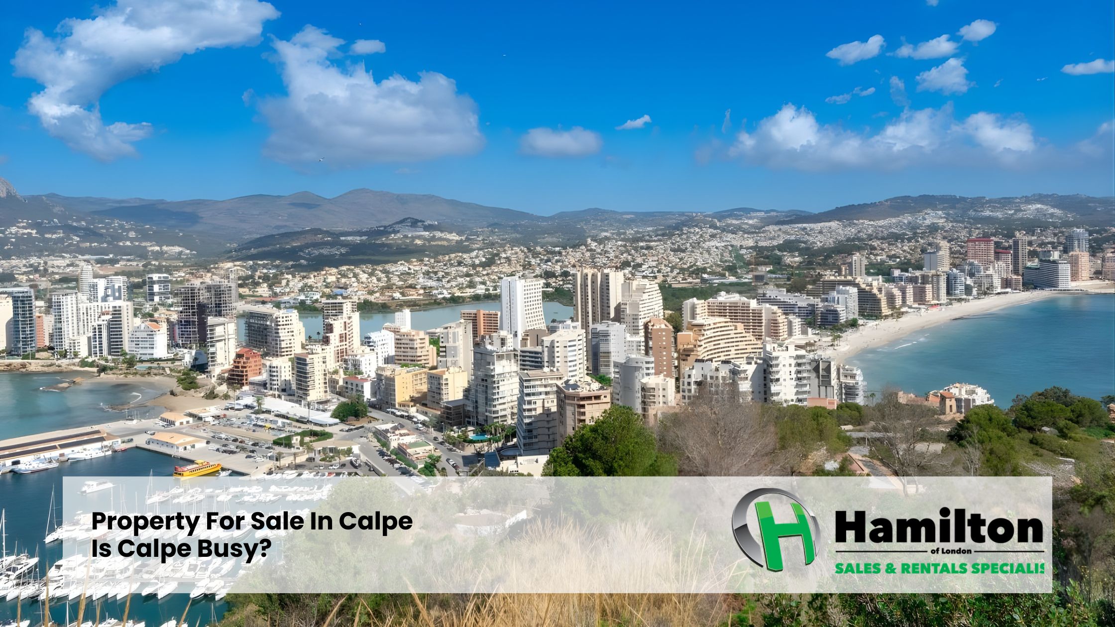 Property For Sale In Calpe - Is Calpe Busy?