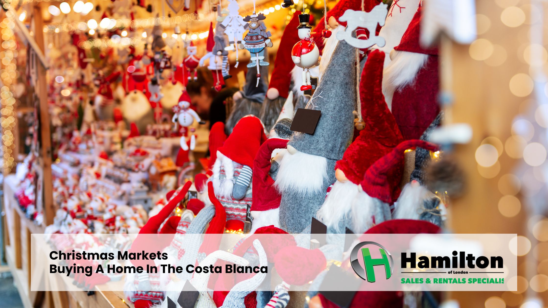 Christmas Markets – Buying A Home In The Costa Blanca