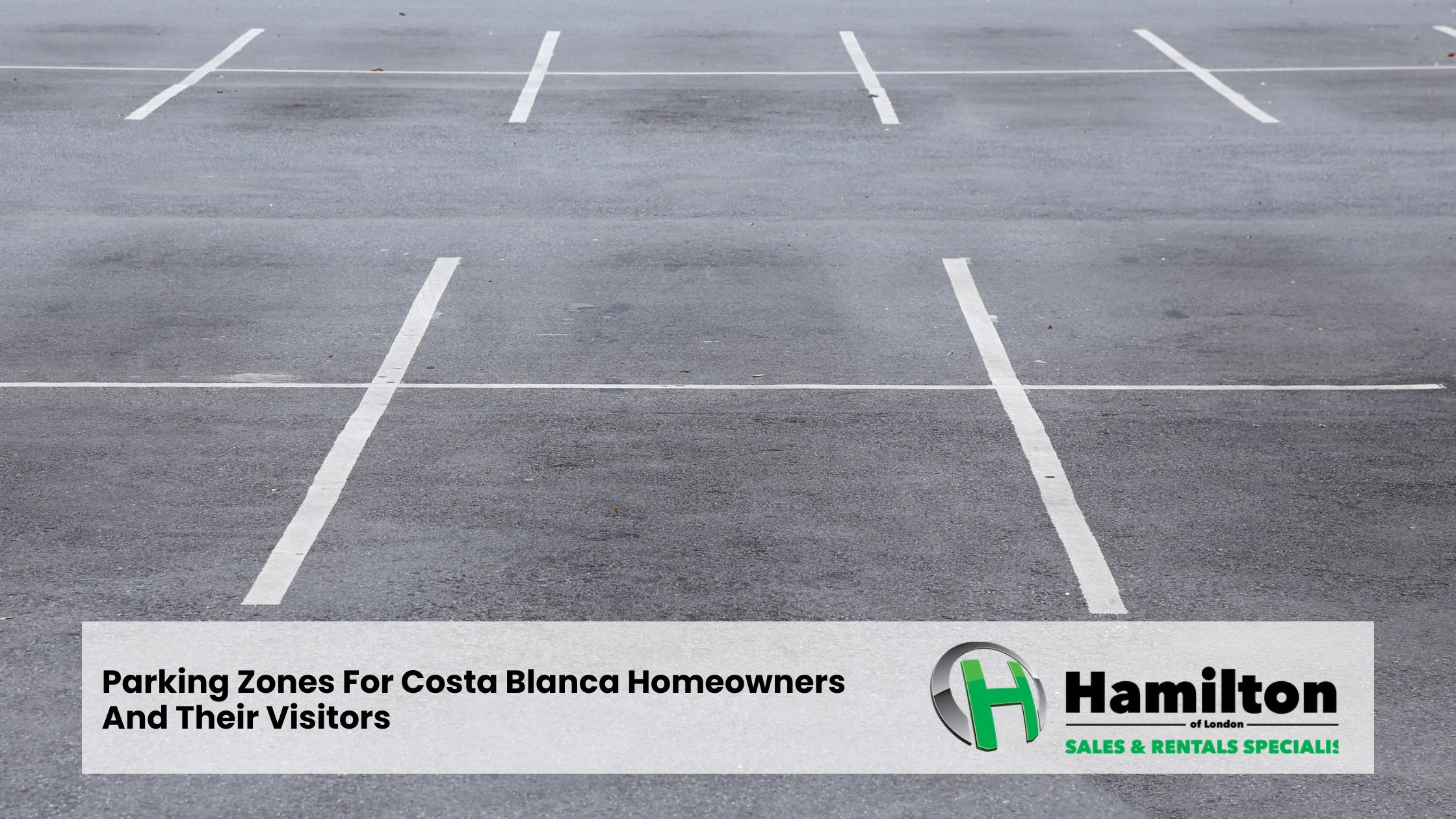 Parking Zones For Costa Blanca Homeowners And Their Visitors