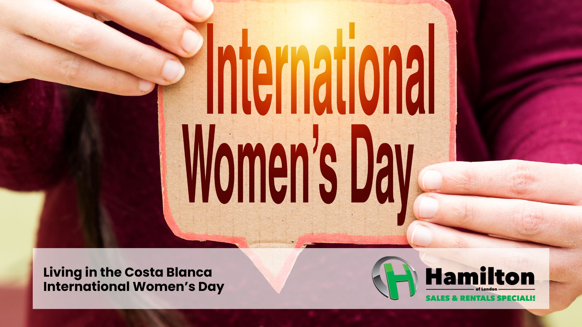 Living in the Costa Blanca – International Women’s Day 2025