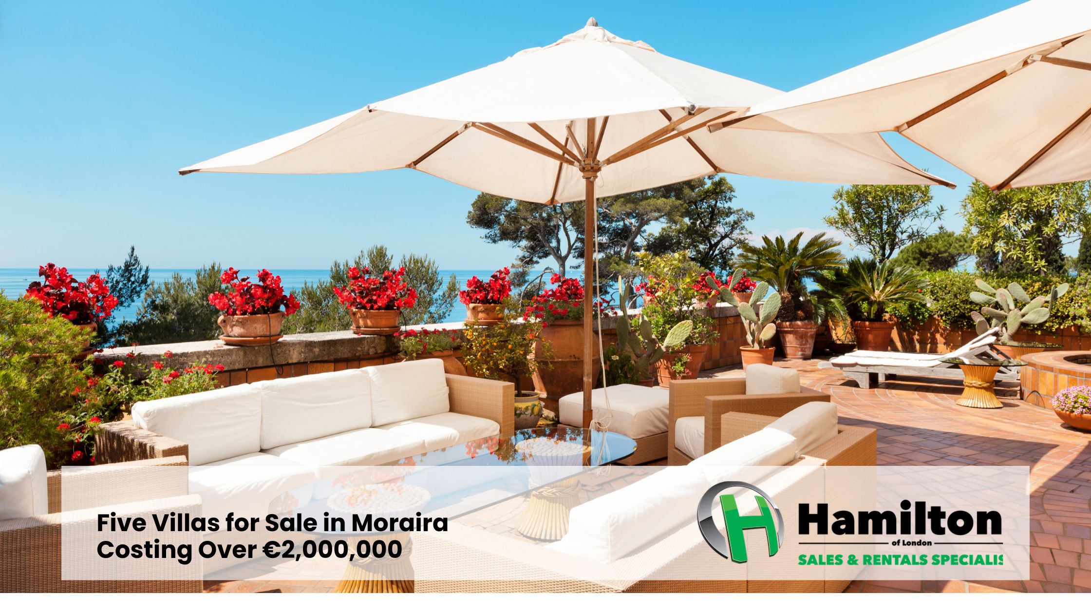 Five Villas for Sale in Moraira Costing Over €2,000,000
