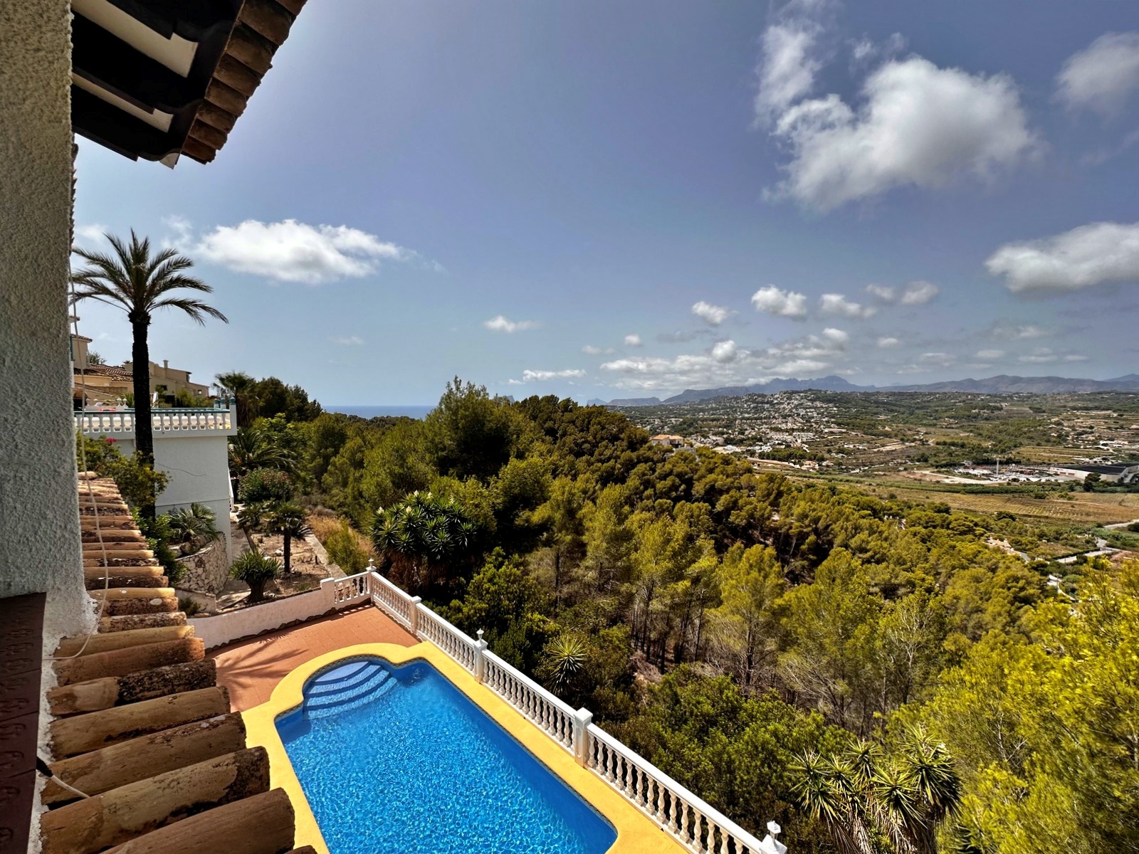 Villa with sea views for sale in Moraira, Verde Pino