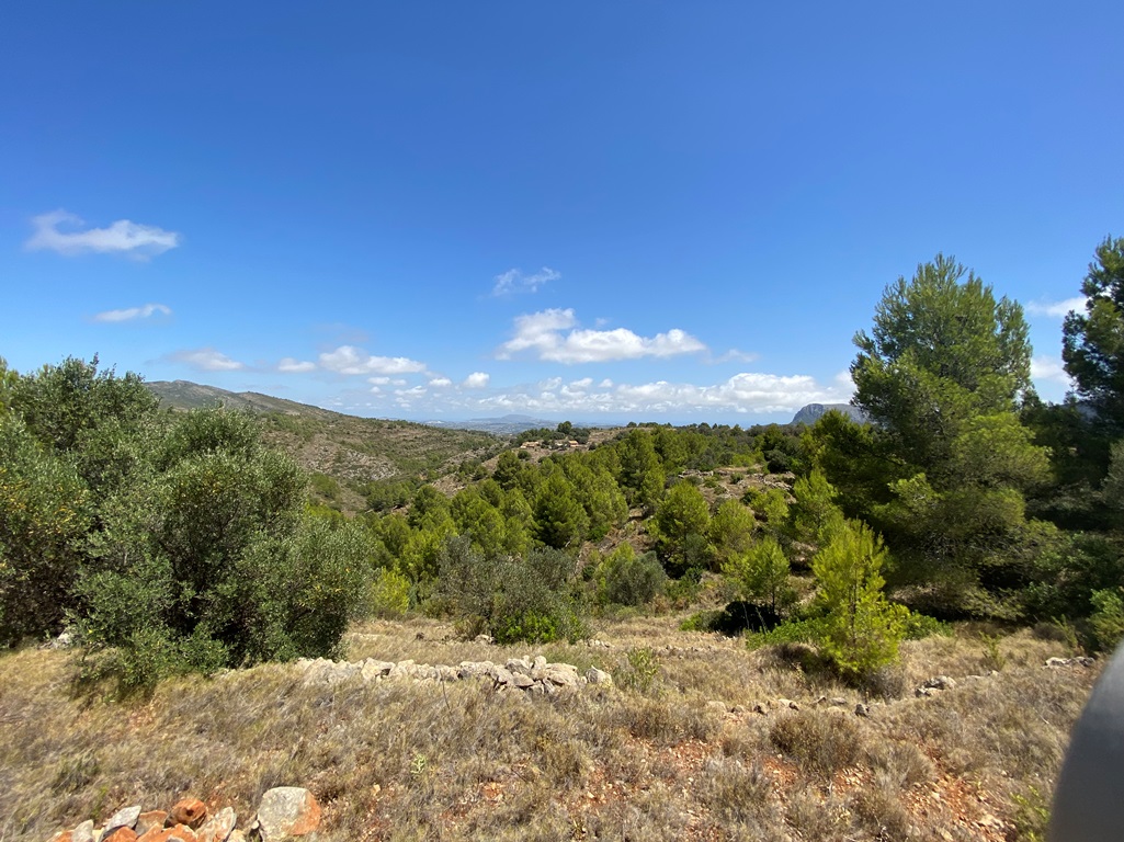 Plot with casita for sale on Bernia